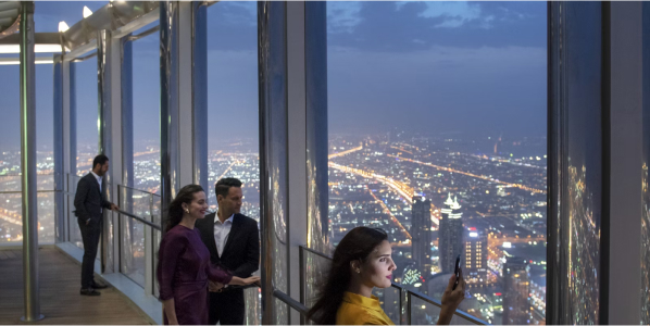 At the Top Observation Desk Burj Khalifa Dubai